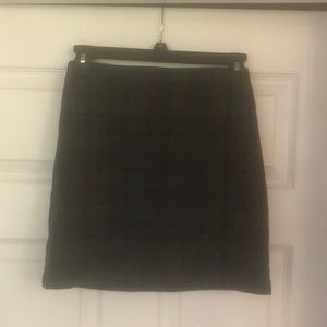 Plaid skirt
